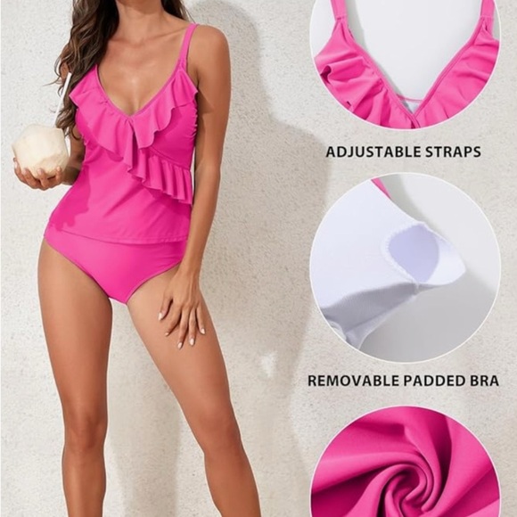 Two Piece Tankini - Picture 4 of 4